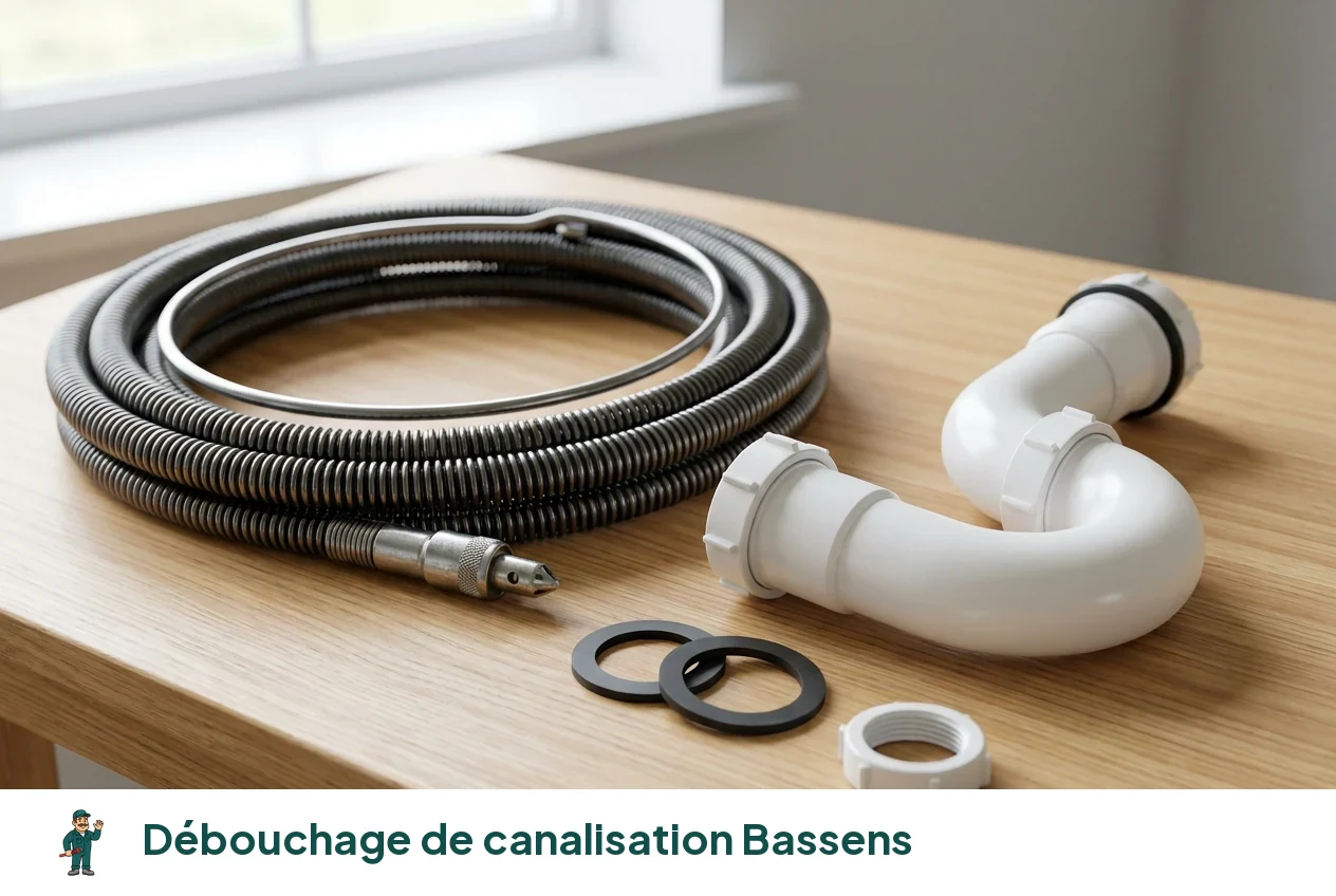 Débouchage de canalisation à Bassens