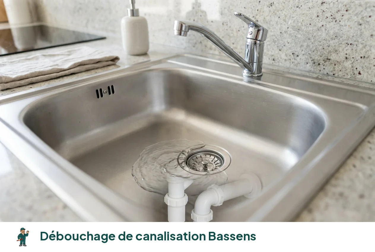 Débouchage de canalisation à Bassens