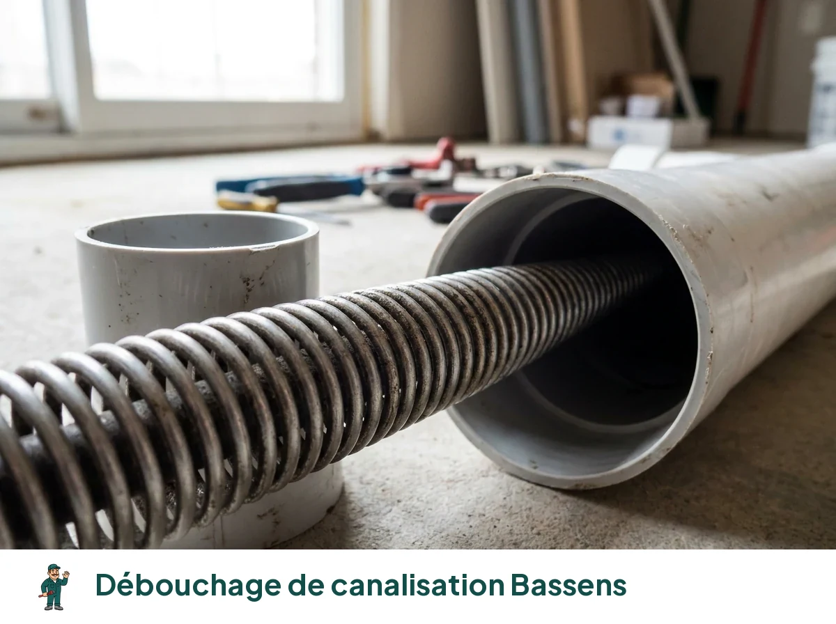 Débouchage de canalisation à Bassens