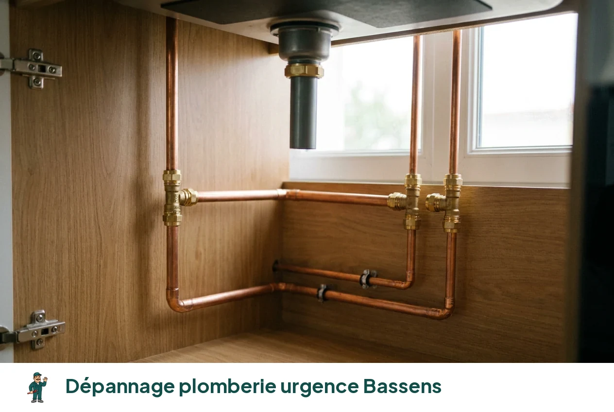 Dépannage plomberie urgence à Bassens