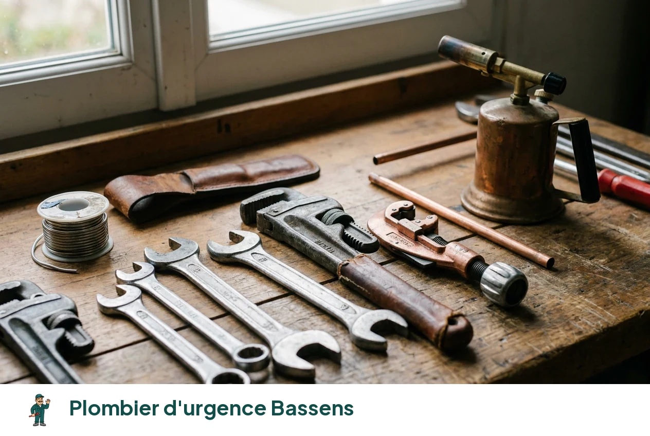 Plombier d'urgence à Bassens