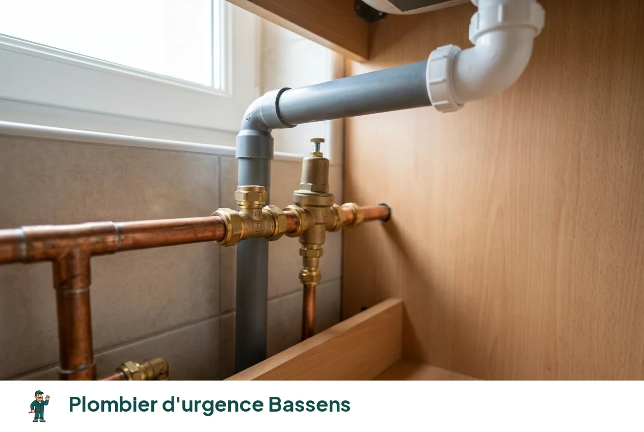 Plombier d'urgence à Bassens