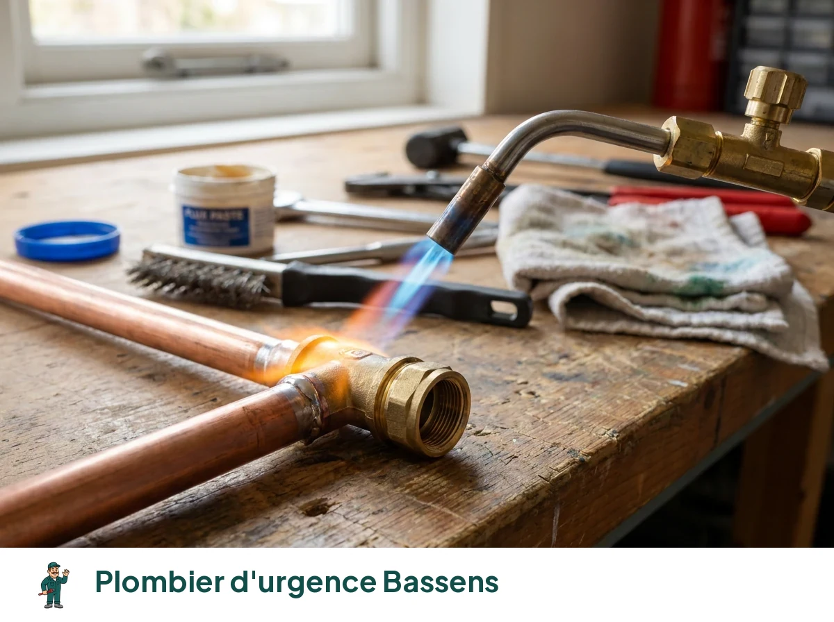 Plombier d'urgence à Bassens
