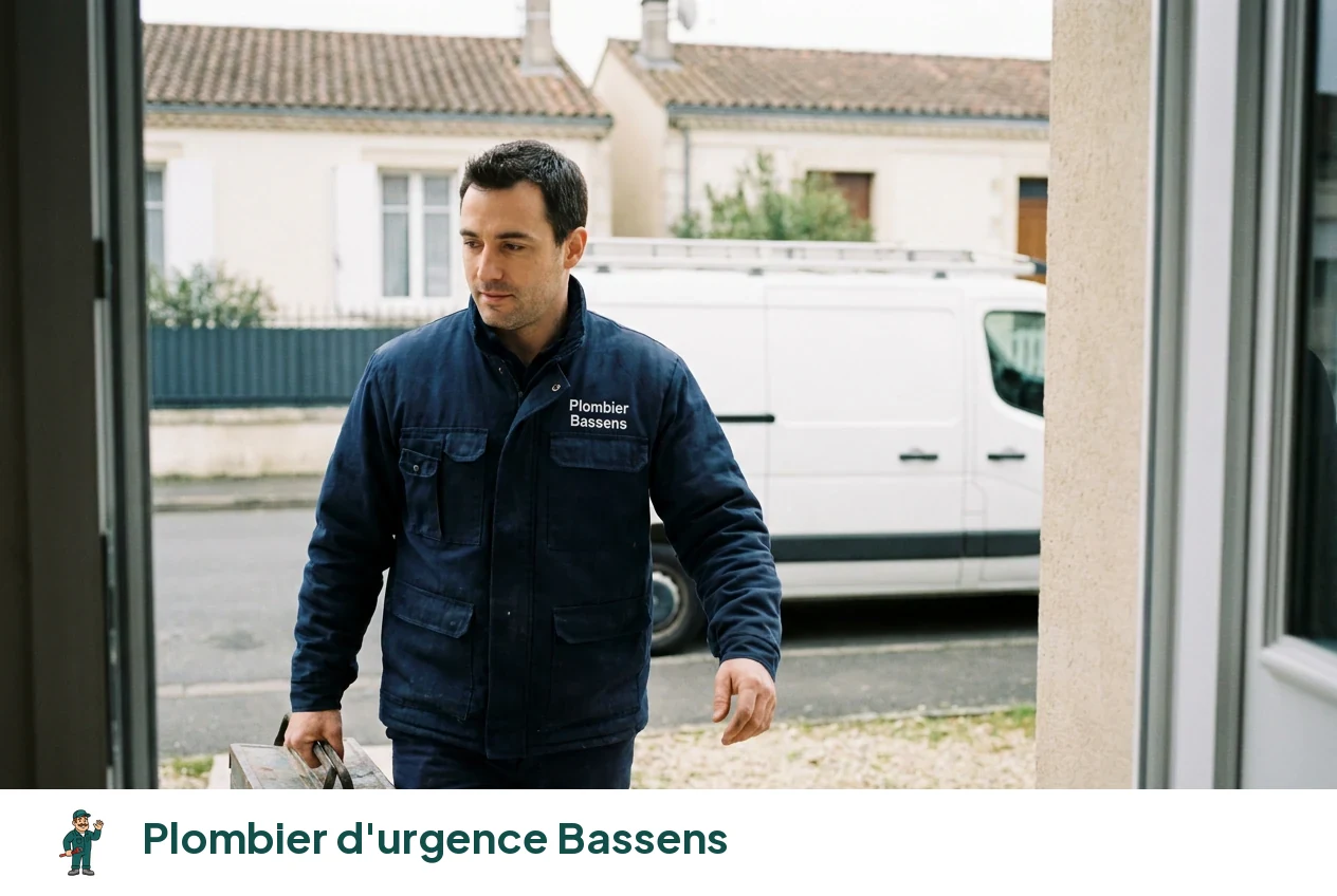 Plombier d'urgence à Bassens