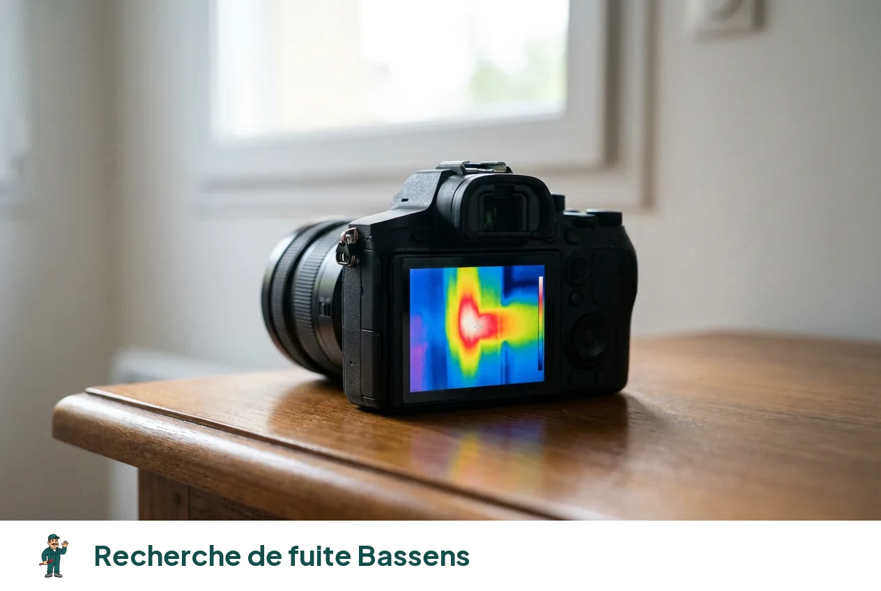 Recherche de fuite à Bassens