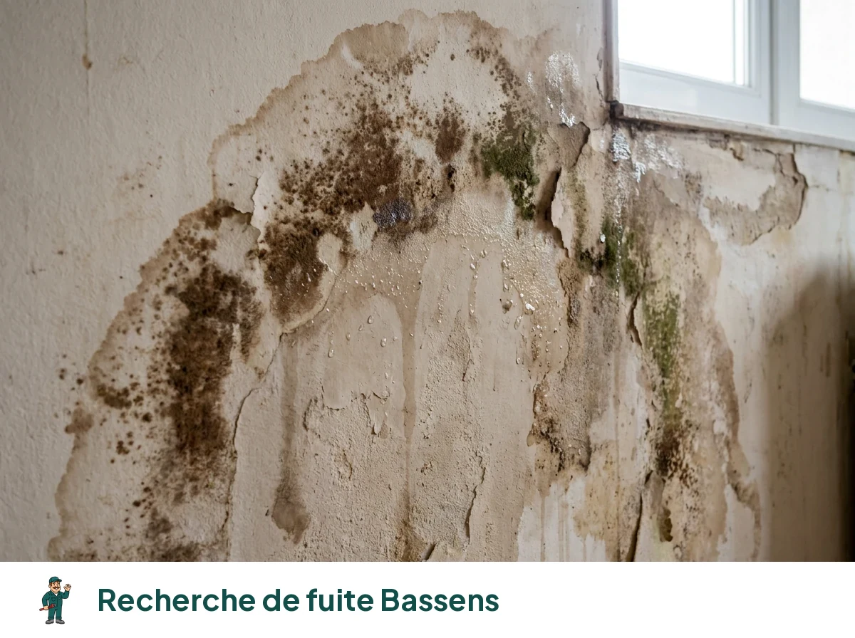 Recherche de fuite à Bassens