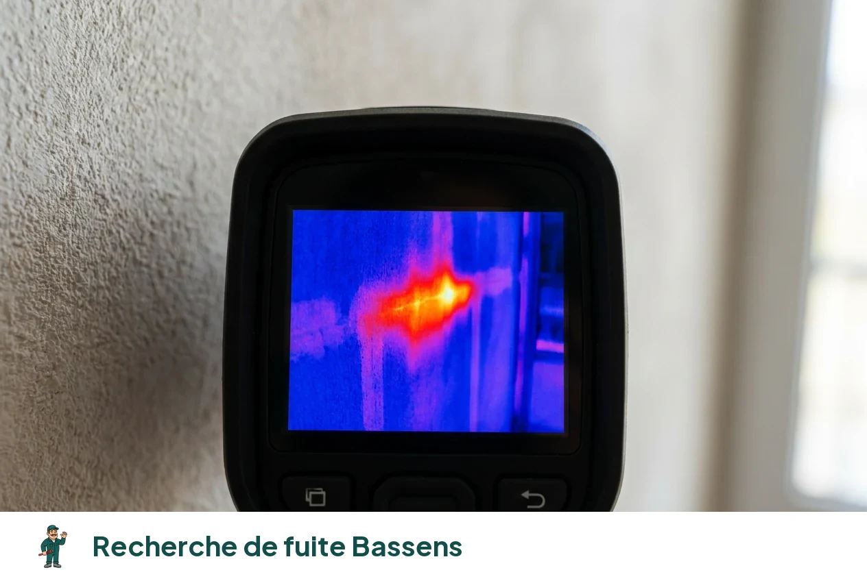 Recherche de fuite à Bassens