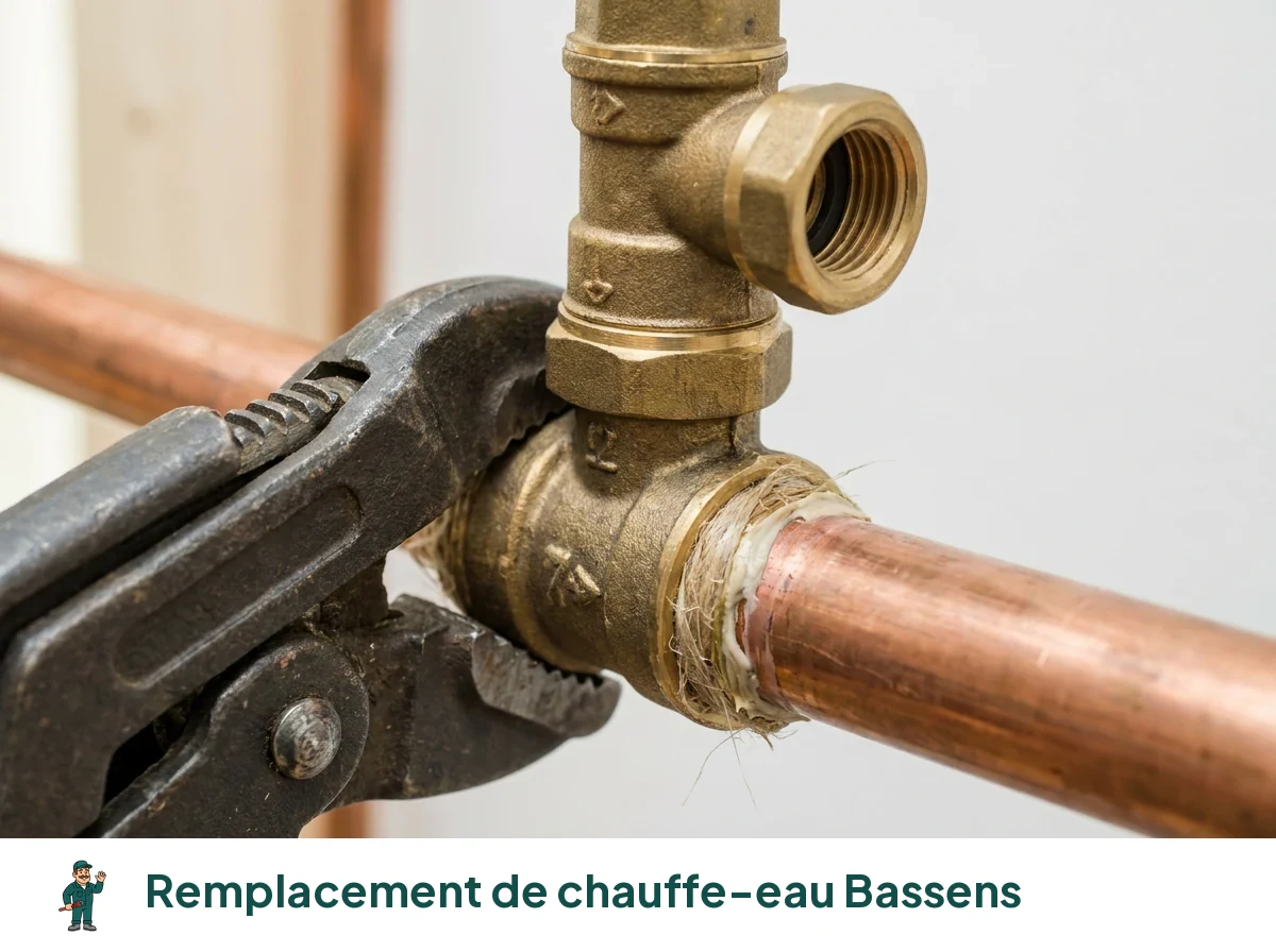 Remplacement de chauffe-eau à Bassens